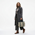 Authentic DAKS British Heritage Plaid Thrifted Tote - Men's Luxury Handbag