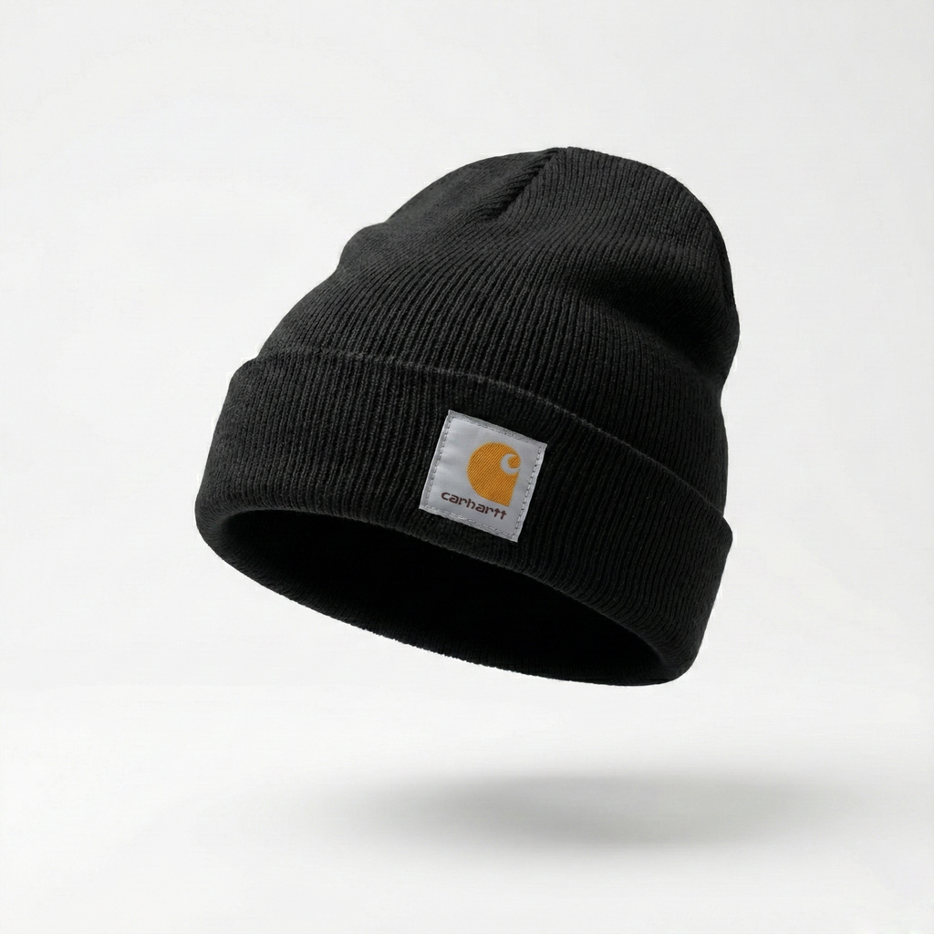 Carhartt A18 Watch Hat | Classic Black Cuffed Beanie | Made in Canada