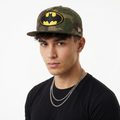New Era 9FIFTY Batman Embroidered Hat | Thrifted Camo Snapback 57-59cm