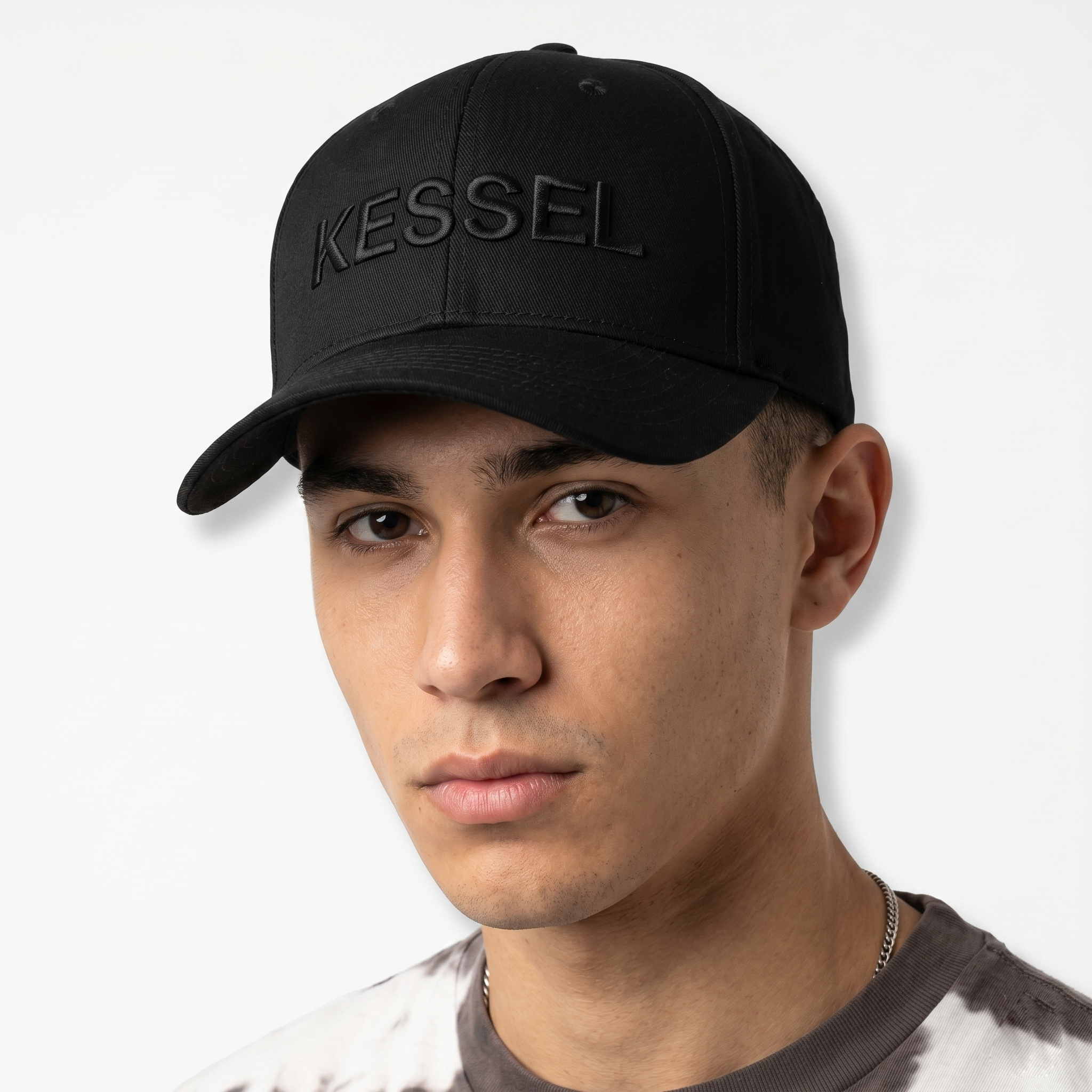 Kessel Embroidered Logo Snapback - Black Wool Blend Streetwear Hat