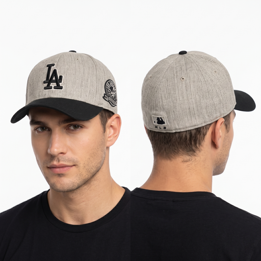 MLB Licensed LA Dodgers Embroidered Cap | Thrifted Big Size Hat 60-62cm