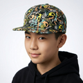 Detroit 1956 Graffiti Print Snapback Hat | Urban Streetwear Cap