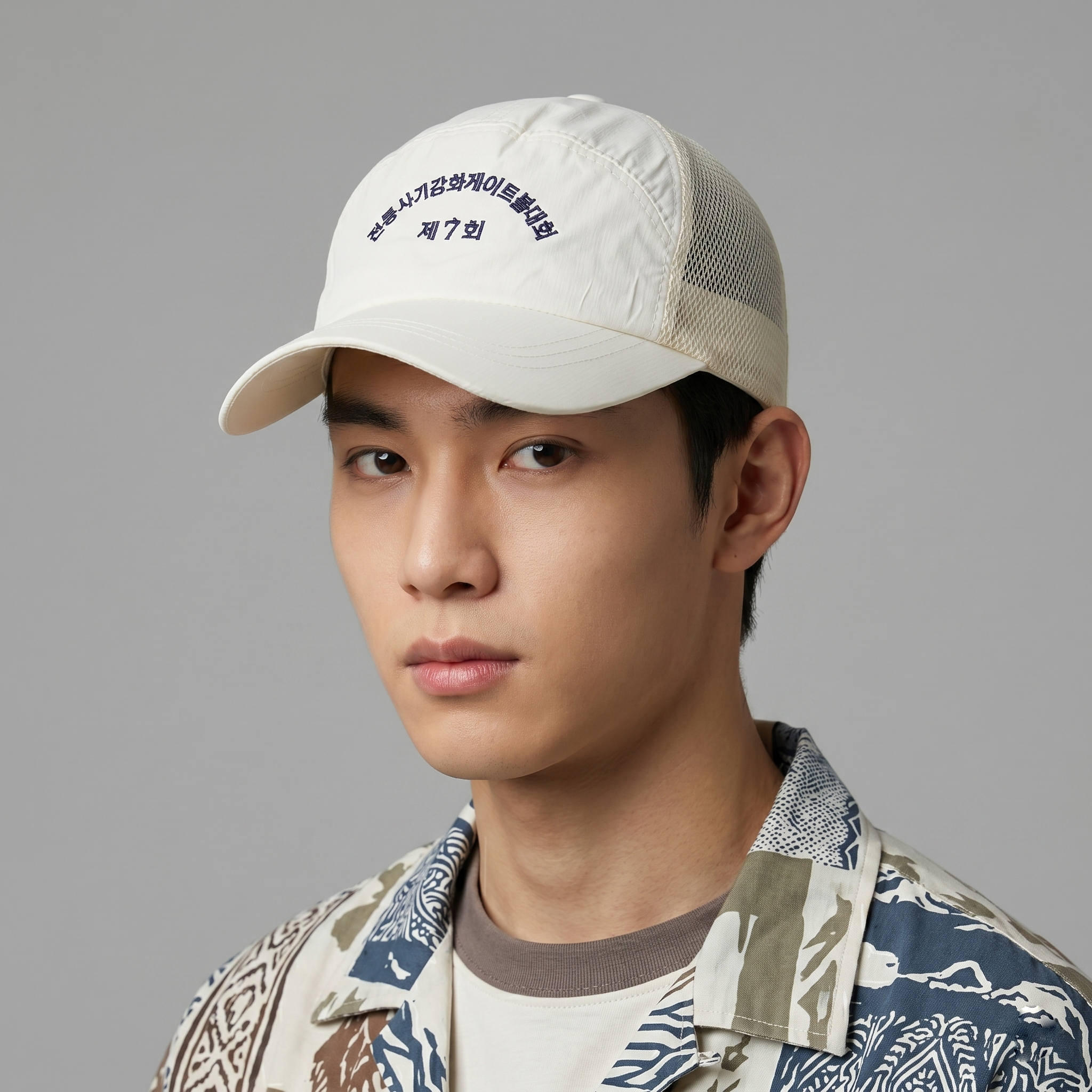 Off-White Korean Gateball Tournament Adjustable Snap Strap Hat