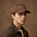 Thrifted Karl Kani Embroidered Streetwear Cap | Brown | 54-56cm
