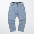 Thrifted Men's V.Cut Blue Elastic Waist Denim Waist:34/ J1084