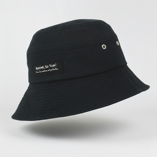 Pre-Owned Korean Fashion Bucket Hat - Black (56-58cm)