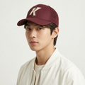 Vintage Heroes "K" Logo Thrifted Trucker Hat | Maroon & Cream Embroidery