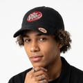 Thrifted Dr Pepper Berries & Cream Black Dad Hat | Embroidered Promo Cap