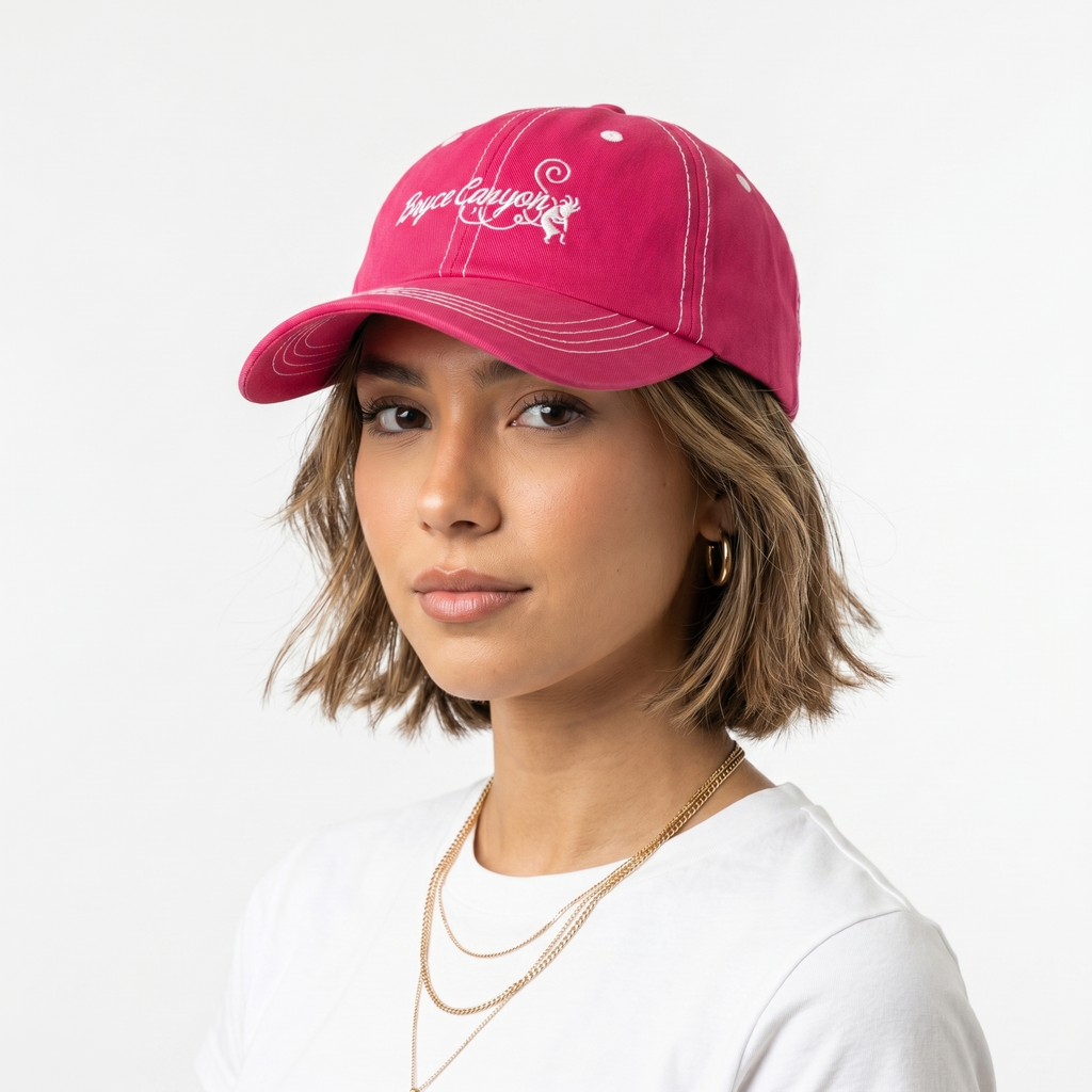 Prairie Mountain Bryce Canyon Pink Thrifted Cotton Hat
