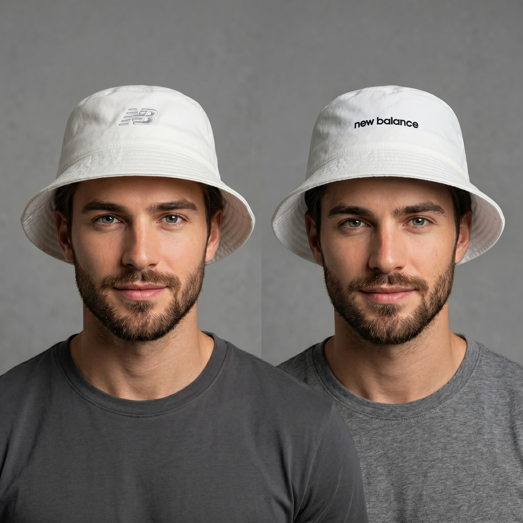 New Balance Vintage Reversible Sun Thrifted Hat - Minimalist Streetwear