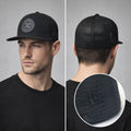DC Shoes x New Era 59FIFTY Fitted Trucker Thrifted Hat - Black Skateboard Cap