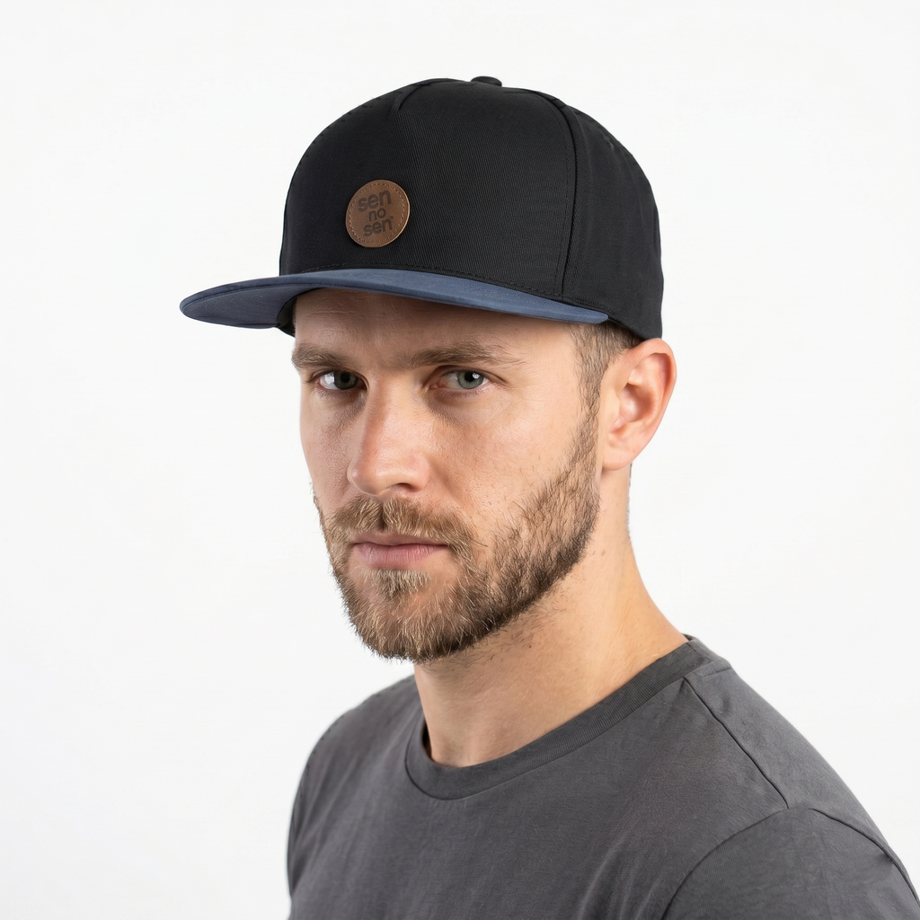 Thrifted Sen No Sen European Surf Brand Leather Patch Cap