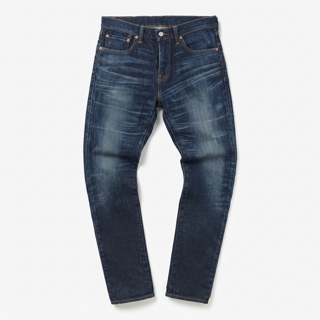 Thrifted Levi's 510 Dark Blue Skinny Denim Waist: 32/ J1097