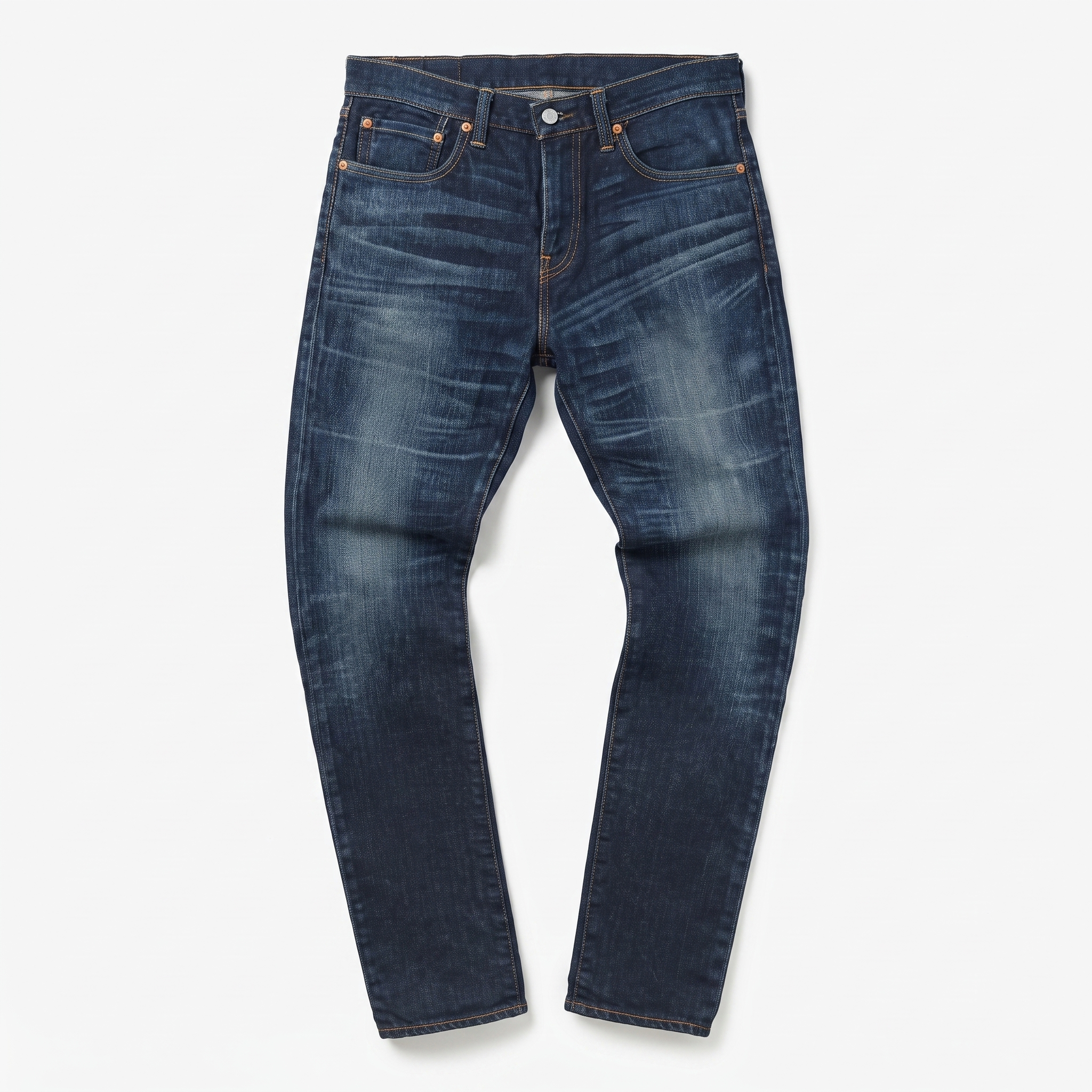 Thrifted Levi's 510 Dark Blue Skinny Denim Waist: 32/ J1097