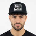 Vintage Feggy Min Black Snapback Hat