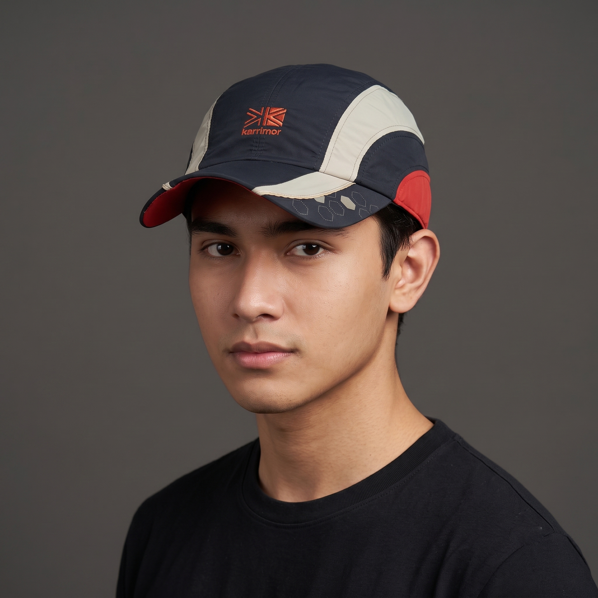 Thrifted Karrimor Outdoor Colorblock Technical Strapback Cap | 10204