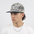 Vintage Mitchell & Ness LA Kings Snapback Hat | Thrifted Grey Black NHL Hockey Cap