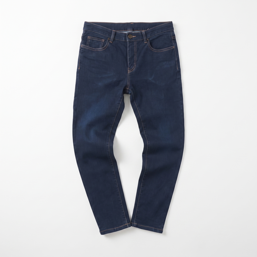 SPAO Men's Dark Blue Denim Jeans - 34-36 Inch Waist/ J1049