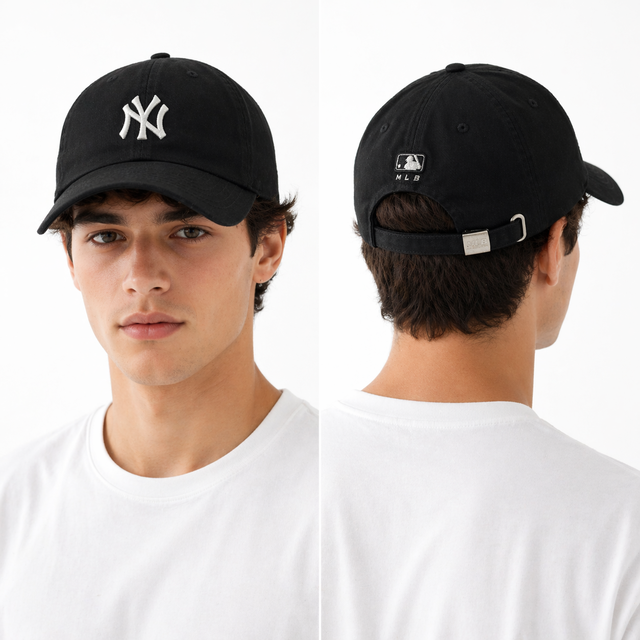 Official MLB New York Yankees Embroidered Baseball Thrifted Cap