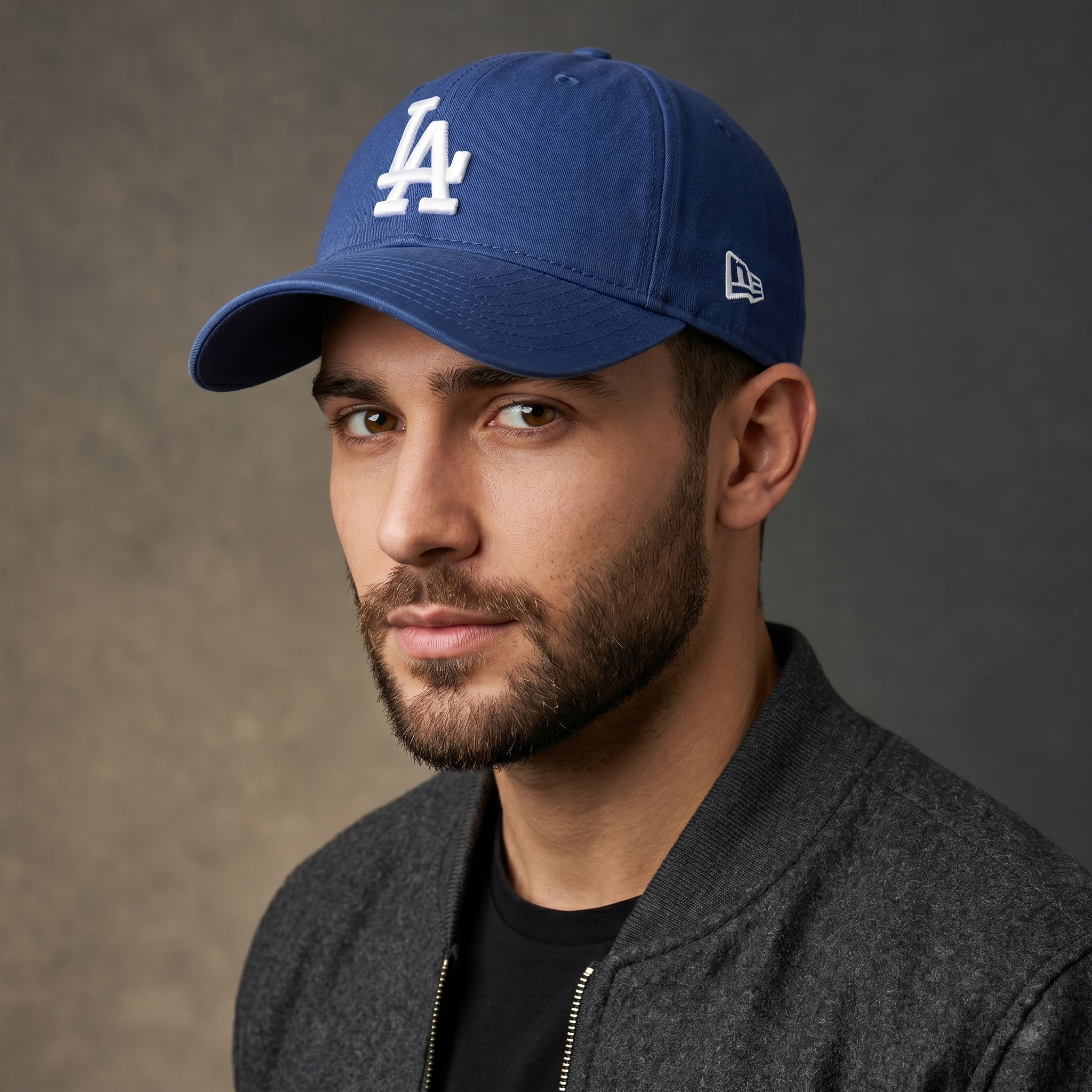 Vintage LA Dodgers New Era 9TWENTY Core Classic Thrifted Cap - Navy