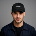 Dickies Embroidered Spellout Logo Navy Blue Baseball Thrifted Cap