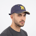 Thrifted Purple Adjustable Strapback Dad Hat | 10305