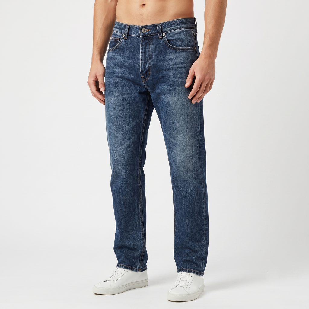 Thrifted Men's MOD.9 Classic Casual Denim Trousers Waist 30/ J1074