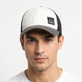 Thrifted Evadict Trail Running Black Mesh Trucker Cap