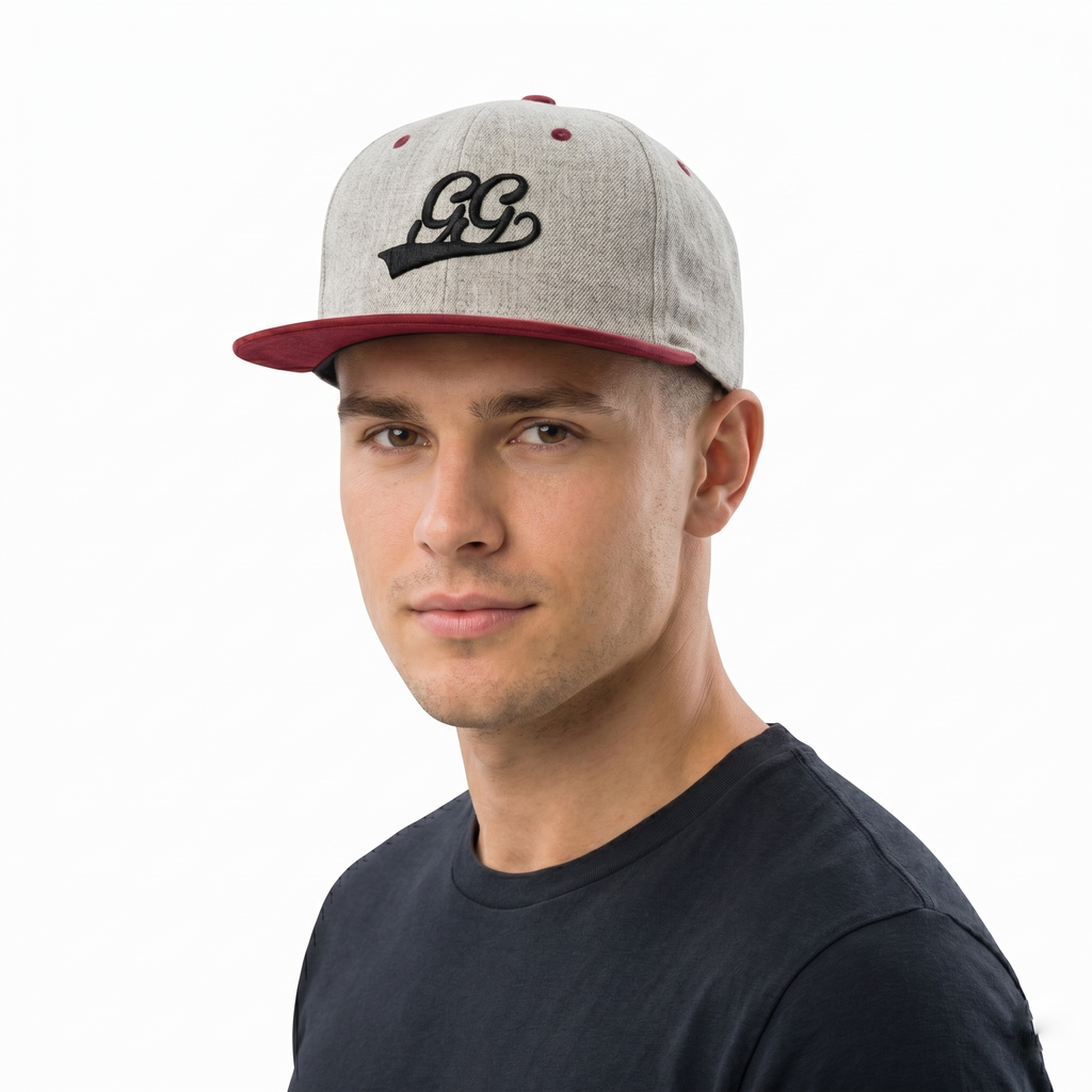 Thrifted Headict Wool Blend Two-Tone Thrifted Snapback | 56-58cm