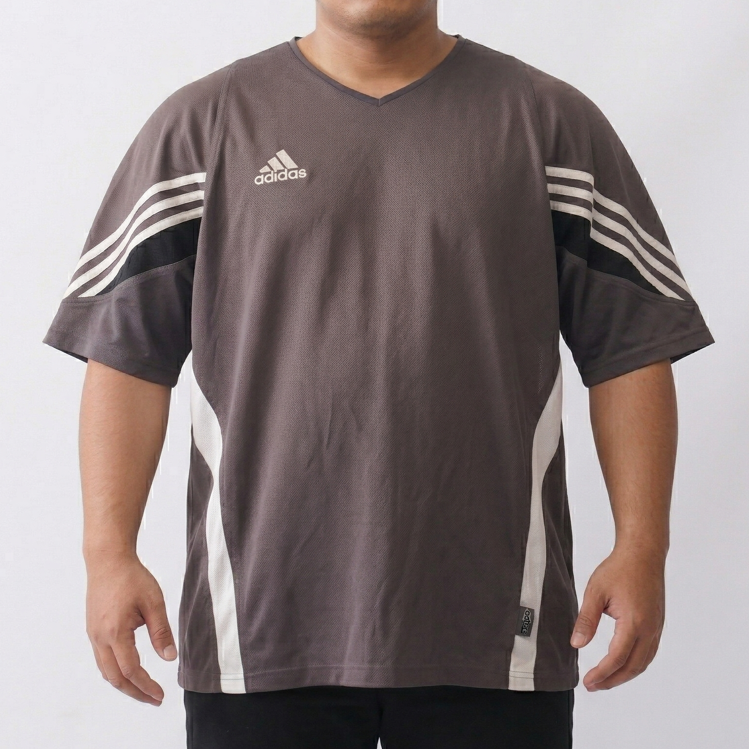 Vintage Adidas Climacool Grey Training Jersey - Large / XL