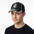 Thrifted Corsica "Testa di Moru" Graphic Cap - Contrast Piping - Adjustable