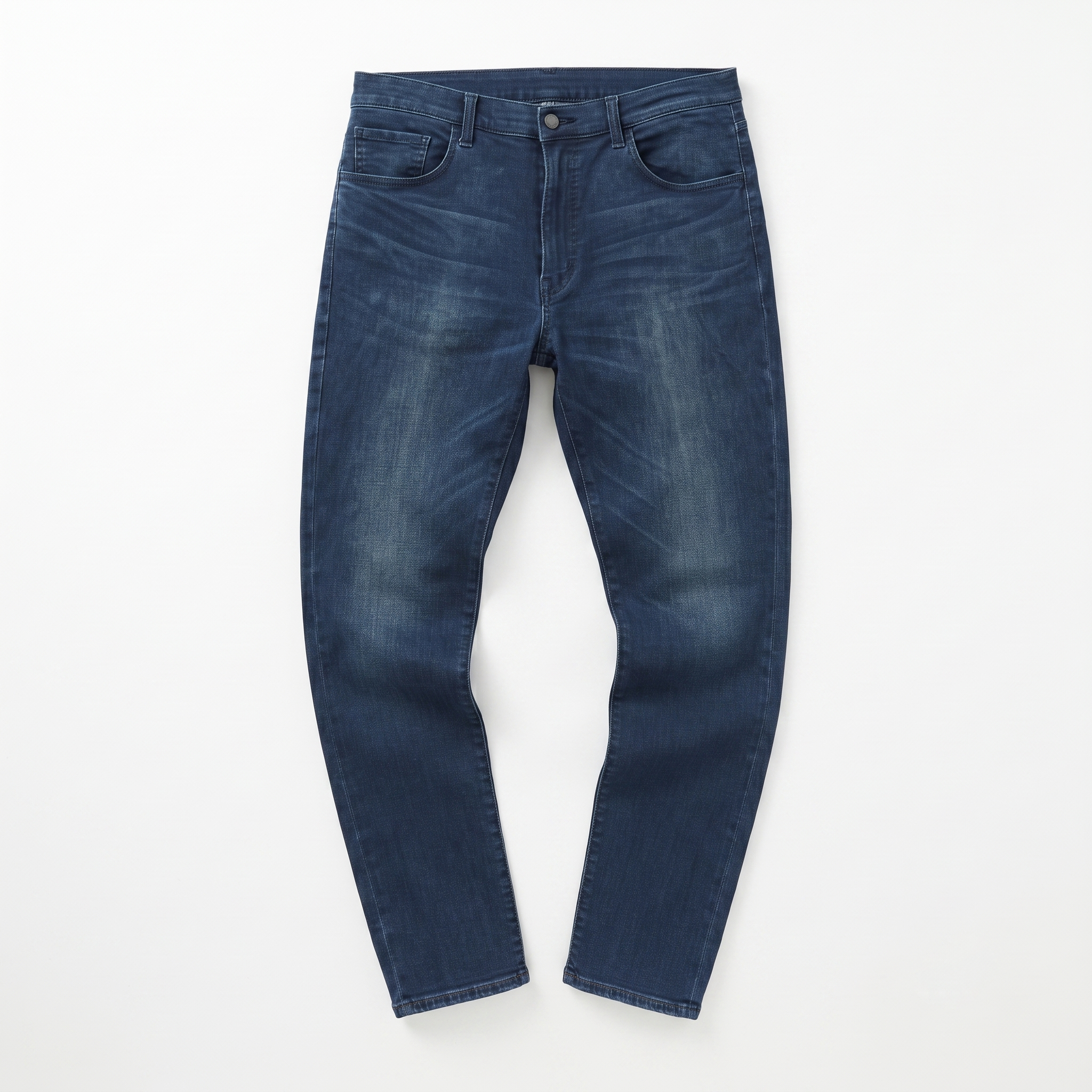 Classic Uniqlo Blue Denim Jeans - 43 Inch Length - Size 34-36/ J1052