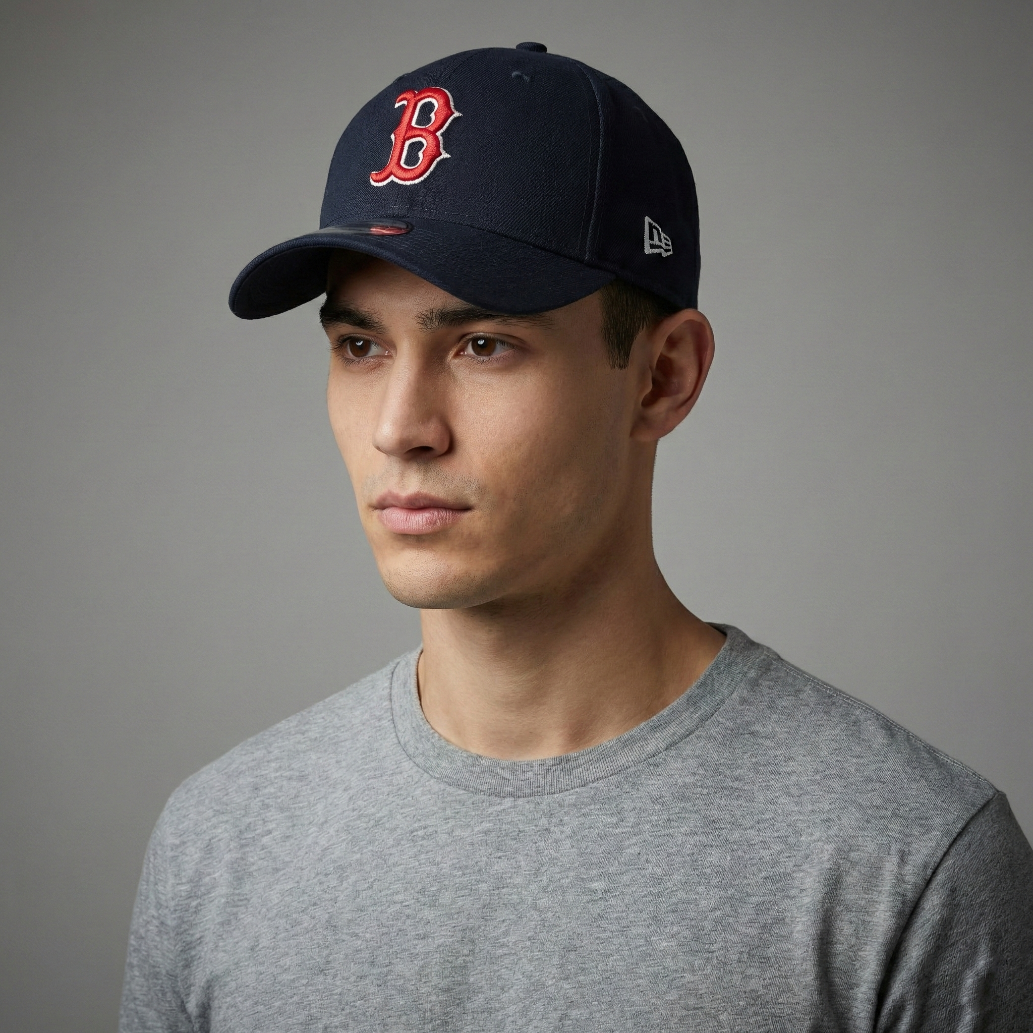 Vintage MLB Boston Red Sox New Era 9FORTY Thrifted Cap - Navy Blue