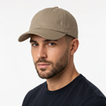 Thrifted H&M Divided Earth Brown Minimalist Dad Hat