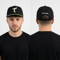 Official TSG Hawks Black & Gold Embroidered Baseball Hat | 11038