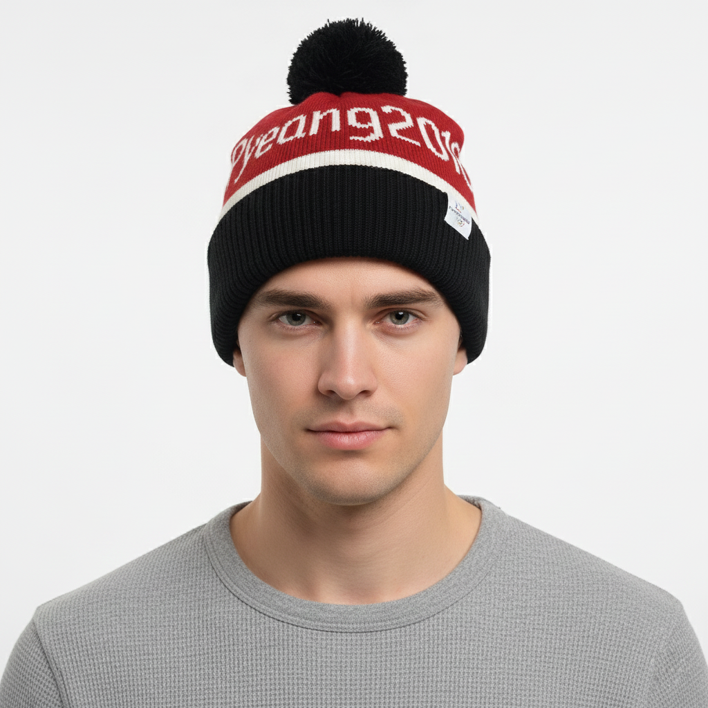 Rare PyeongChang 2018 Olympic Beanie - Official Korean Merch