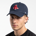 Thrifted '47 Brand MLB Boston Red Sox Embroidered Navy Cap