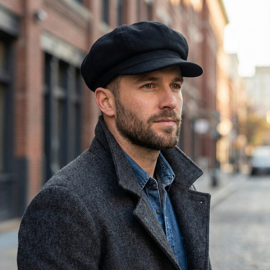 Retro Style Baker Boy Flat Cap Visor Beret Newsboy Cap Winter Hats