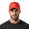 Nike Legacy91 Dri-FIT Cap - Orange Thrifted Red Swoosh Adjustable Hat