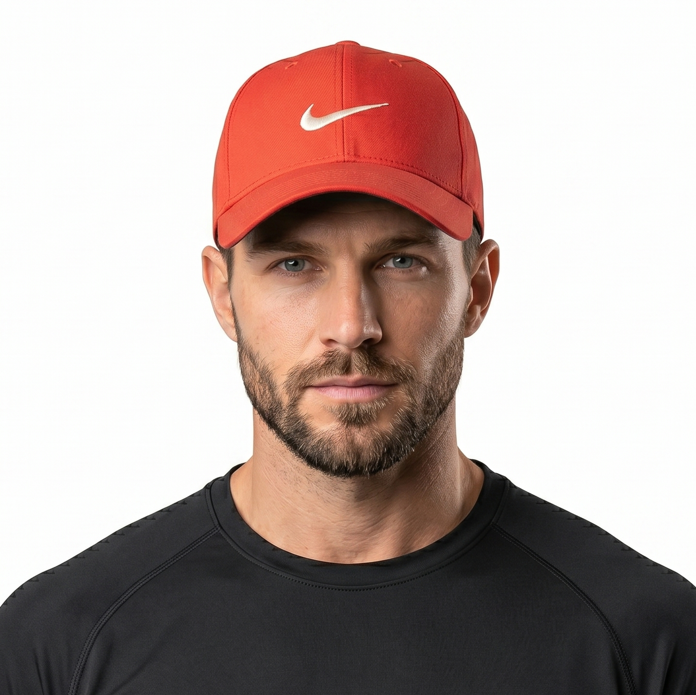 Nike Legacy91 Dri-FIT Cap - Orange Thrifted Red Swoosh Adjustable Hat