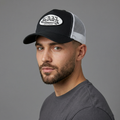 Von Dutch Originals Embroidered Thrifted Trucker Cap - Monochrome Series