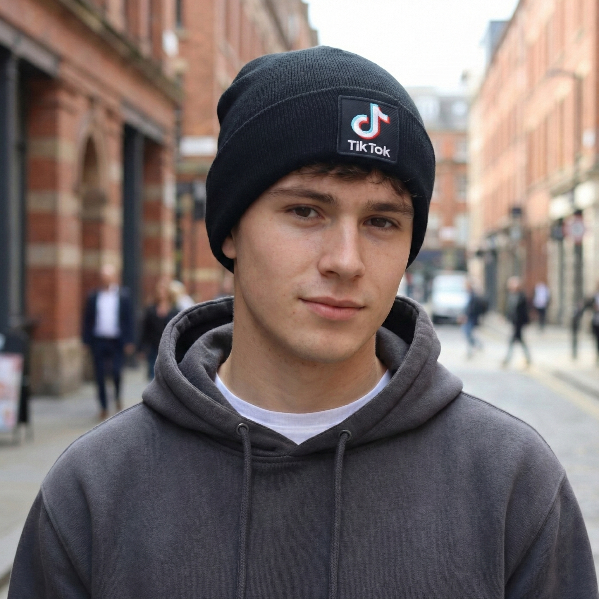 Authentic TikTok Embroidered Winter Thrifted Cap - Adult Size Streetwear
