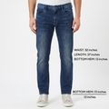 Armani Thrifted Jean J10 Dark Wash Denim Jeans/ J1003