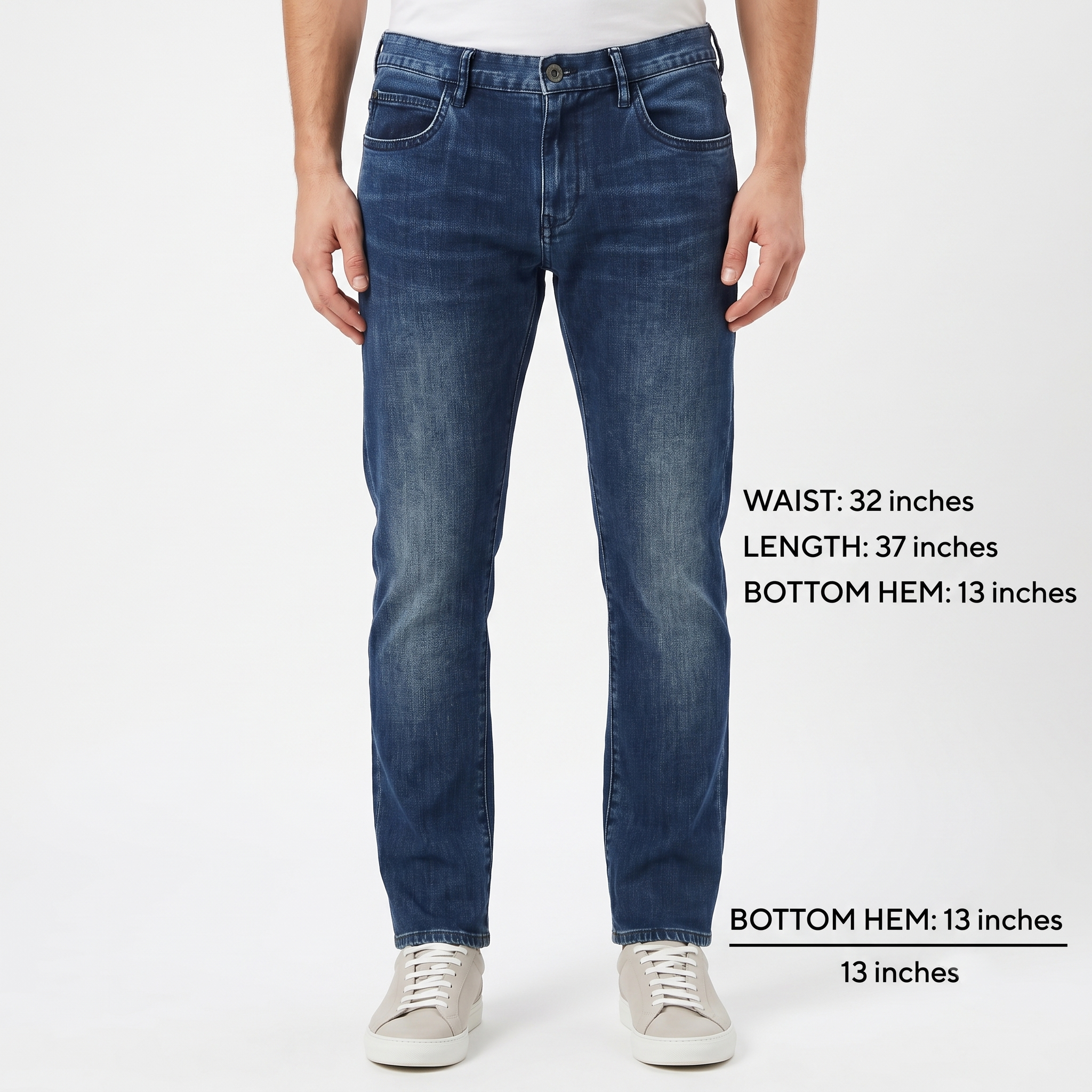 Armani Thrifted Jean J10 Dark Wash Denim Jeans/ J1003