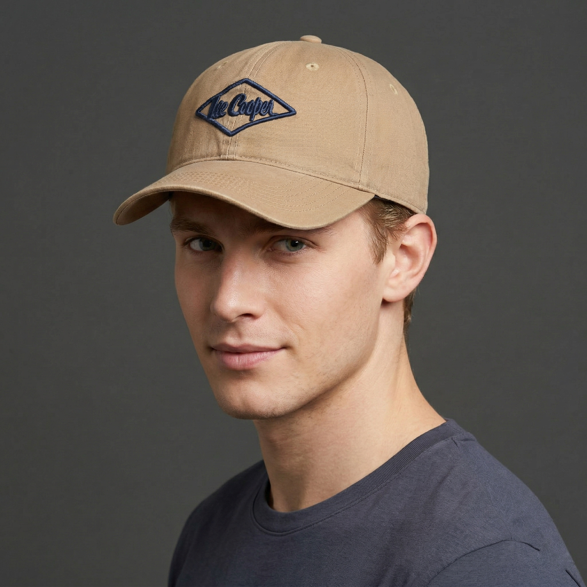 Thrifted Lee Cooper Diamond Logo Adjustable Streetwear Hat