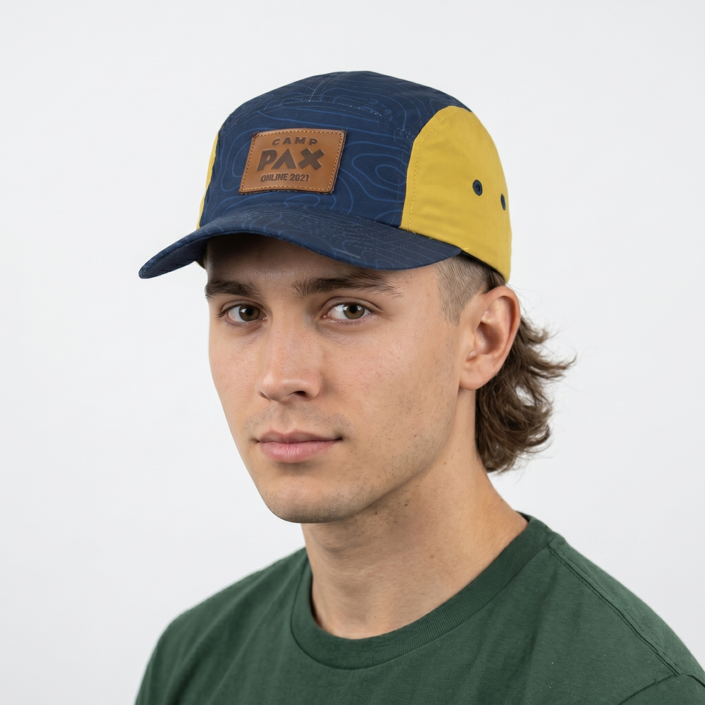 Thrifted Brist Mfg PAX Online 2021 Topo Map Camper Cap