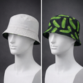 Rick and Morty Pickle Rick Reversible Bucket Hat – Green/Grey