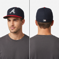 Authentic New Era Atlanta Braves Fitted Thrifted Cap - 59FIFTY Size 7 1/4