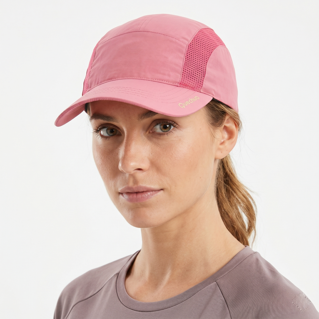 Quechua Pink Outdoor Sport Trail Running Cap
