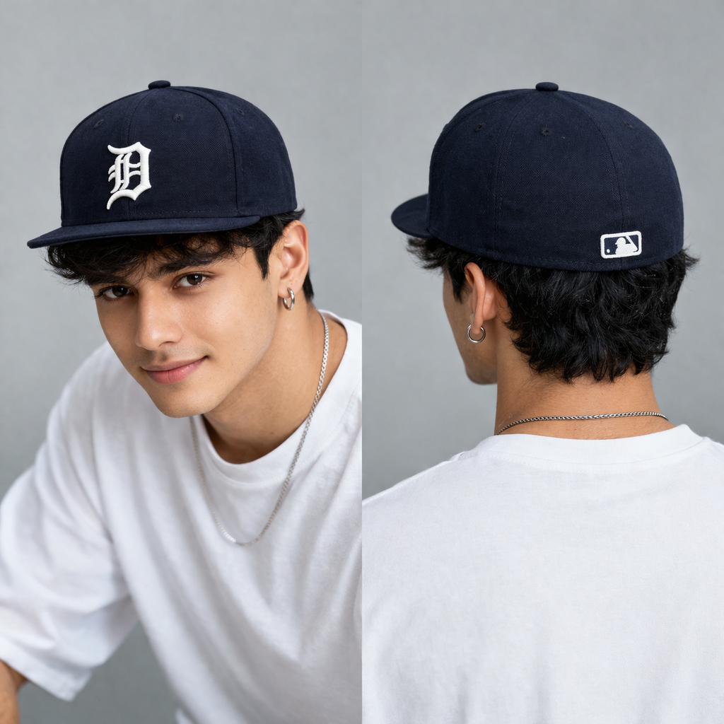 New Era Detroit Tigers Authentic On-Field 59FIFTY Thrifted Fitted Cap – Navy